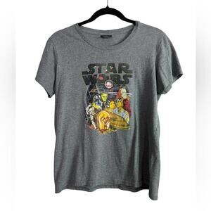 Star Wars l Vintage Star Wars Cast Graphic Tee Small